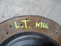 фото thumb №3, Поворотный кулак левая задняя mercedes w166 ml