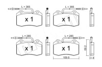 фото thumb №1, Metelli тормозные колодки тормозные peugeot 406 coupe 97- czu