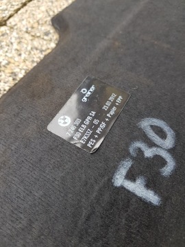 фото thumb №6, Bmw 3 f30 оббивка багажника підлога сітка