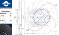 Тормозные диски rotinger rt 20382-gl t5 Цена, фото thumb