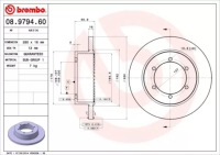фото thumb №2, Диск ham. nissan cabstar abs brembo