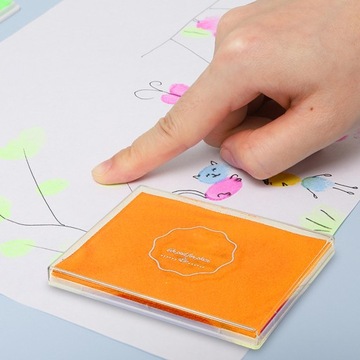 Детские марки Ink Pad Свадебный декор Журналы Оранжевый