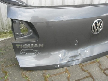 фото thumb №5, Кришка багажника зад задня vw tiguan 5n0 варшава