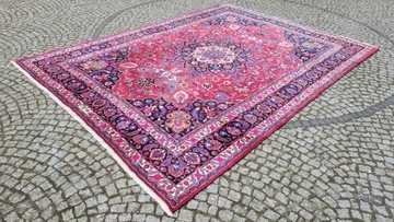 ПЕРСИДСКИЙ КОВЕР С СЕТКОЙ ПОДПИСЬЮ R.WOVEN IRAN 260/360