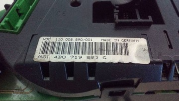 фото thumb №8, Спідометр  audi a6 c5 2,5 tdi 4b0919880g