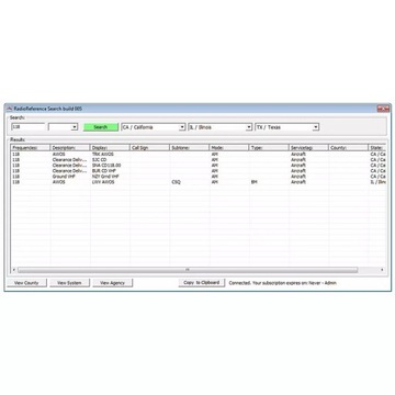 Программное обеспечение для Uniden UBC125 - ARC125