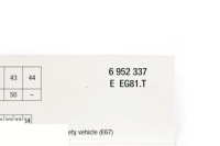 Bmw e65 e66 ключ mapowania запобіжників 6952337 Доставка, фото thumb