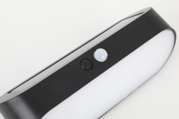Настенный светильник LED SOLAR IP65 с датчиком движения, для сада, черно-белый
