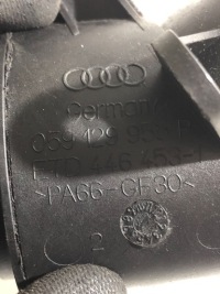 2012 volkswagen touareg ii труба впускний турбіни 059129955p Оригінал, фото thumb