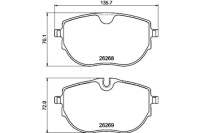 фото thumb №2, Тормозные колодки тормозные перед vw california t6 camper multivan t6
