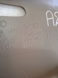 фото thumb №8, Обшивка стійка audi оригінальний номер 4l0867767a