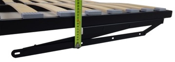 Stelaż do łóżka 120x220 metalowy podnoszony od boku wkład pod materac