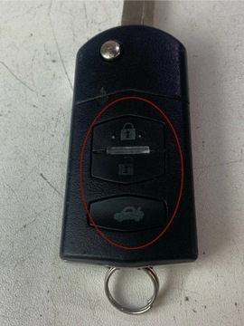 фото thumb №5, Ключ pilot mazda 3 bk 5 6 cx-5 3 кнопки