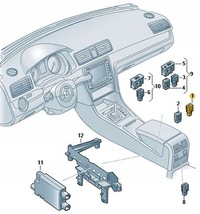 фото thumb №10, Nowe оригінальні роз'єм usb skoda оригінальний номер 5q0035726e