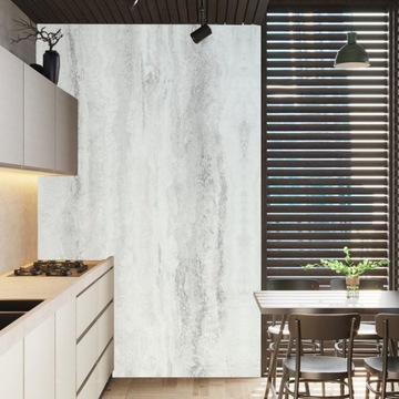 Самоклеящаяся виниловая плитка Marble Light Beige 60х300 см в рулоне