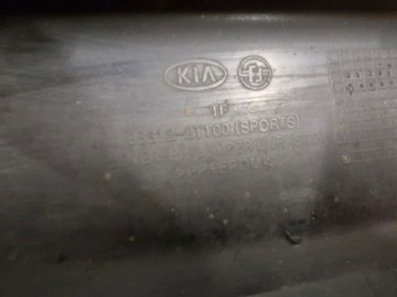 фото thumb №11, Kia optima 3 iii диффузор накладка бампера зад задняя 86612-2t100