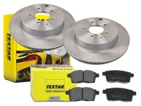 фото thumb №1, Тормозные диски тормозные колодки textar задняя mazda cx-7 cx-9 325mm