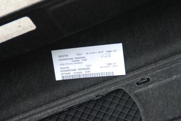 фото thumb №5, Полка зад mercedes c-klasa w204 купе amg набор