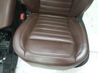 фото thumb №6, Оббивка шкіра сидіння alfa romeo stelvio коричневі