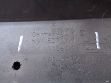 фото thumb №8, Бампер переднее vw golf vii 7 gti gtd 5g 5g0 12-16 номер 44091