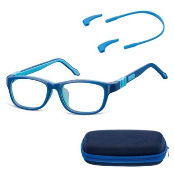 ГИБКИЕ детские оправы Детские солнцезащитные очки SUNOPTIC Eraser + CASE