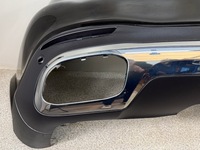 фото thumb №11, Mercedes gls x167 167 w167 бампер amg зад задній комплектний чорний