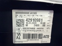 Bmw g20 g21 m-pakiet оббивка двері ліва перед led niebieska nić harman Київ, фото thumb