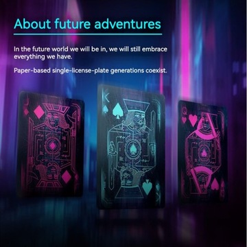 Набор из 3 карточек для велосипедов Cyberpunk Cybercity/Cybernetic/Hardwired
