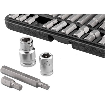 Набор внутренних шестигранных ключей 3/8” 1/2” 22 шт.