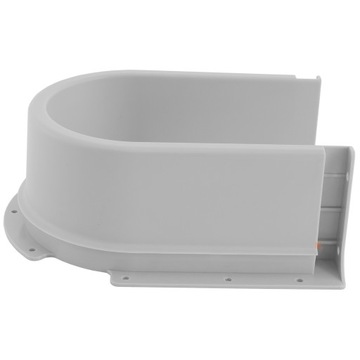 Крышка сифона для ящиков TB10 Systembox AMIX, MB GTV, Blum и других ящиков, серая