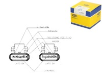фото thumb №1, Лампа задняя fiat punto evo тонированный поворотник c