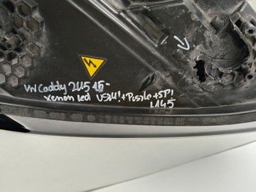 фото thumb №13, Лампа правая фара vw caddy 2k5 15- ксенон led