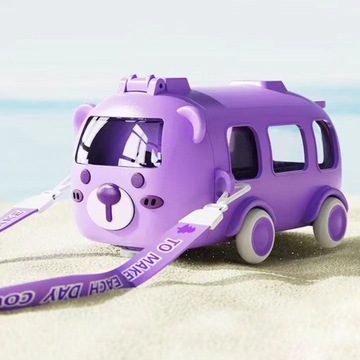Детская бутылка для воды Kawaii B с чашкой для воды из соломенной чашки для детей