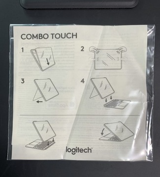 Интеллектуальный разъем Logitech Combo Touch Grey QWERTY