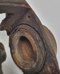 Супорт гальмівний ліве перед mercedes w126 3.8 v8 Зі Шроту, фото thumb