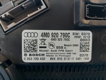 фото thumb №9, Спідометр  манометр audi sq7 2017 r 4m0920790c