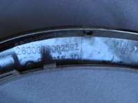 Захист рамка решітка радіатора хром ґрати бампера mini f55 f56 f57 51137300589 оригінальний номер Ціна, фото thumb