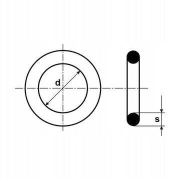 O-ring 11x2 NBR70 uszczelka gumowa olejoodporna [10 szt.]