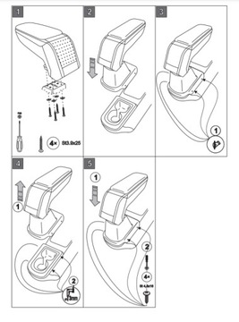фото thumb №11, Подлокотник armster s подлокотник кожаный fiat 500e 2020-