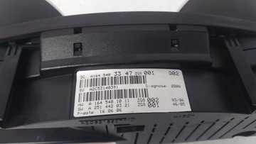 фото thumb №9, Mercedes gl x164 w164 ml спідометр  прилади європа a1645403347 a1645401011