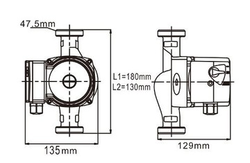 IBO Циркуляционный насос OHI PRO 25-40/180