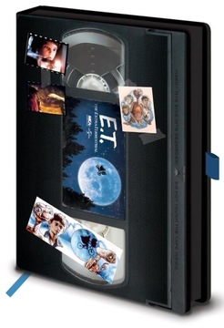 Оригинальный блокнот A5 E.T VHS 120k в линейку