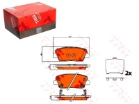 фото thumb №1, Trw гальмівні колодки гальмівні hyundai задня genesis 2,0-3,8 v