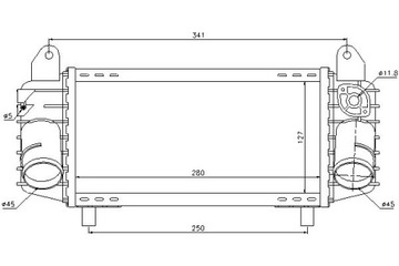 фото thumb №2, Nissens интеркулер audi a2 1.2d/1.4d 02.00-08.05