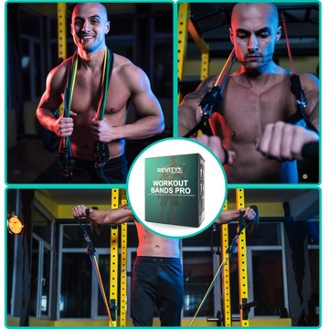 ЭНЕРГЕТИКИ ДЛЯ УПРАЖНЕНИЙ WORKOUT BANDS PRO SET ДО 100 КГ ВЫСОКОГО КАЧЕСТВА