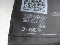 фото thumb №7, Vw passat b7 usa pas безопасности задняя задний