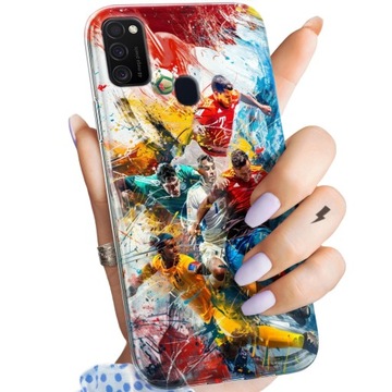 ETUI DO SAMSUNG GALAXY M21 WZORY EURO 2024 PIŁKARSKIE SPORTOWE OBUDOWA CASE
