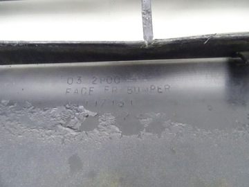 фото thumb №9, Mitsubishi pajero iii 03-06 рестайлинг бампер перед чёрный mn117131 x24