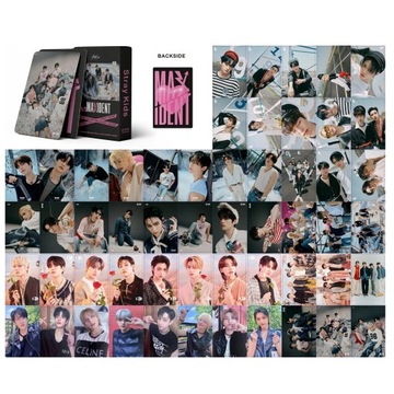 55 шт./компл. фотокарточки Kpop Stray Kids, тайм-аут, ломо-карты, фотокарточки для мальчиков