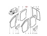 фото thumb №3, Прокладка двері розсувних renault trafic vivaro 8200046751